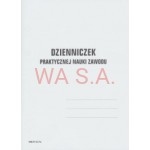  MEN-5 I/27a Dzienniczek praktycznej nauki zawodu